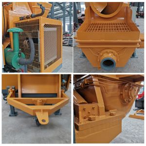 Portable C3 8mpa Trailer Mounted 85L Concrete Mixing Pump