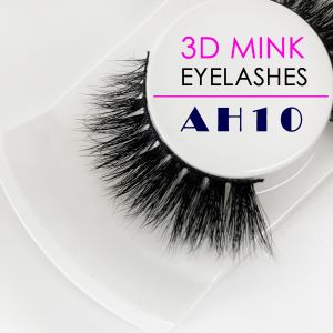 Lightweight Real Mink Eyelashes 8 - 27mm Length Customized Packaging