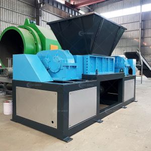 Buy cheap Small Electronic Waste Garbage Iron Tire Scrap Metal Shredder Machine with 15000W Power from wholesalers