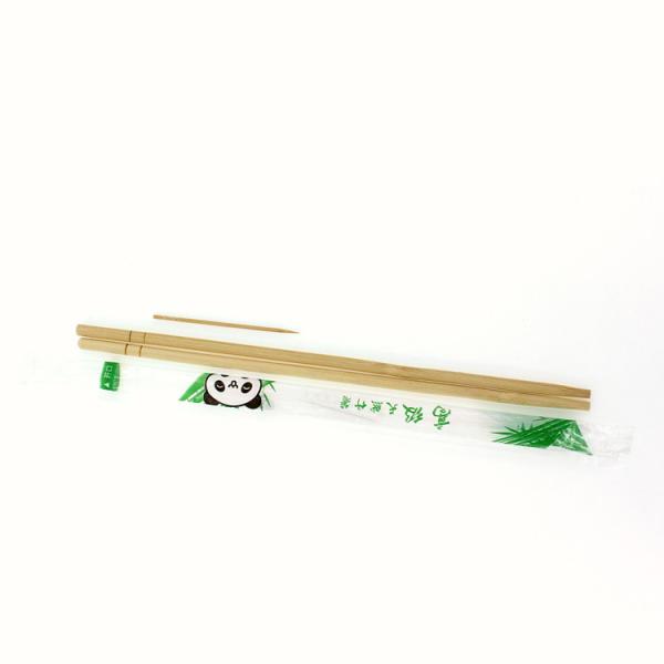 Quality Sterile Round Bamboo Disposable Chopsticks With OPP Packaging for sale