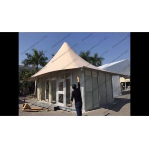 Buy cheap Rust Resistance Pink Event Tent Waterproof Light Weight Customized Design from wholesalers