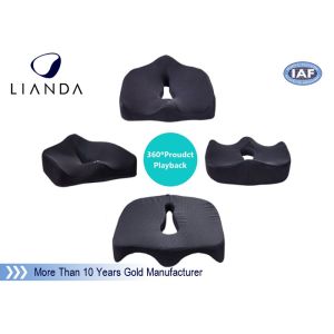 Coccyx Orthopedic Enhanced Memory Foam Cushion Grey Black Beige