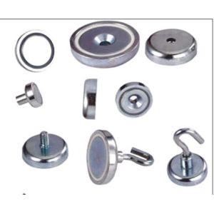 Buy cheap High Performance Good Quality Neodymium  Pot Magnet with Countersunk Hole from wholesalers