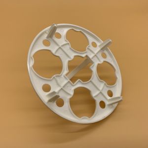 Buy cheap White PP Plastic Injection Molding Part PP Custom Plastic Part from wholesalers