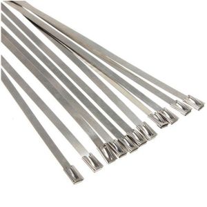 Buy cheap Ball Lock Zip Cable Tie Stainless Steel 304 Solid Exhaust Wrap Locking from wholesalers