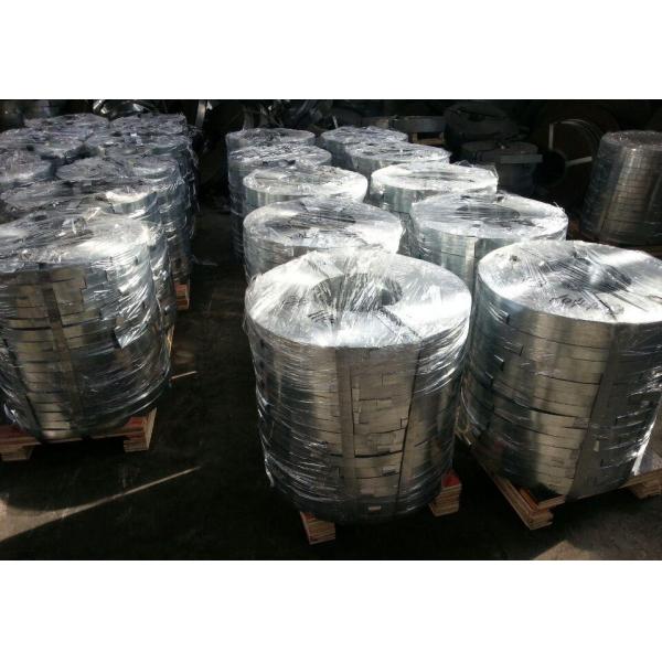 0.78*114.3mm Galvanized Steel Strip 508 / 610mm Coil ID Chromated Surface Treatment
