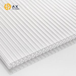 Buy cheap Blue Honeycomb Polycarbonate Hollow Sheet from wholesalers
