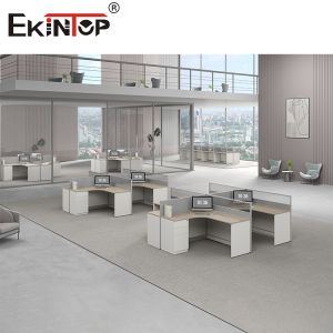 Ekintop Modern Office Furniture Custom Modular Staff Cubicle Partition