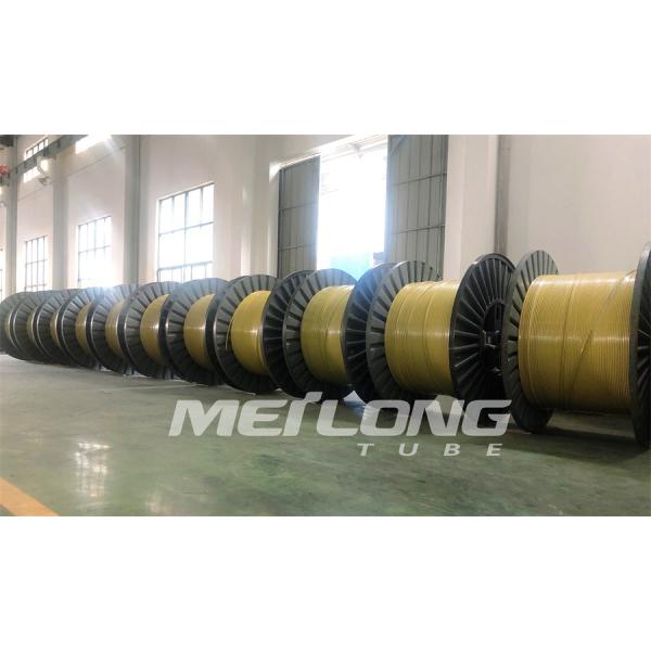 Quality PVDF Encapsulated 304 Stainless Steel Capillary Tube Nickel Alloy for sale