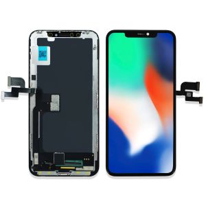 Buy cheap Factory Price iPhone X LCD Screen with 580±50 Cd/m2 Brightness 1:1300 Contrast Ratio and 98% NTSC JK Incell Display from wholesalers