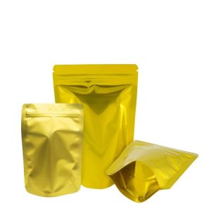 Buy cheap Dried Food Yellow Print Custom Resealable Pouches from wholesalers
