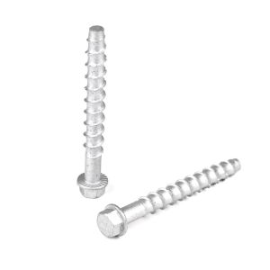 Buy cheap Plain Finish Heavy Duty Hex Zinc Plated Concrete Screw Anchor for Outdoor Billboards from wholesalers