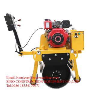 Buy cheap Walk Behind Two Wheel 5.5HP 16L Construction Road Roller from wholesalers