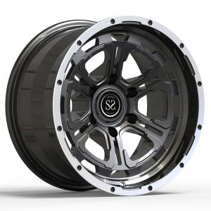 Buy cheap Metal Custom Forged Aluminum Alloy Wheels NISSAN PATROL Matt Gun 18x8 6-114.3 from wholesalers