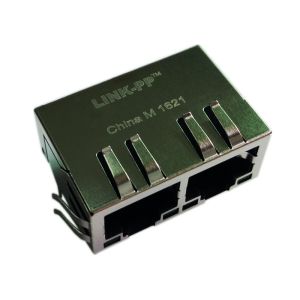 Buy cheap JX80-0037NL / LPJ26404AENL 2 x10/100Mbps RJ45 With Integrated Magnetics from wholesalers