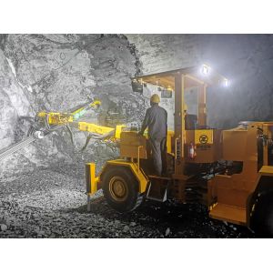 Medium Large Tunnel Fully Hydraulic Tunneling Jumbos Underground Rock Drilling