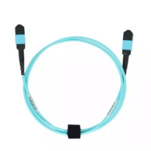 Buy cheap OM3 OM4 8 / 12 / 24f G657A Fiber Optic Patch Cord 1m 3m 5m MPO MPO from wholesalers