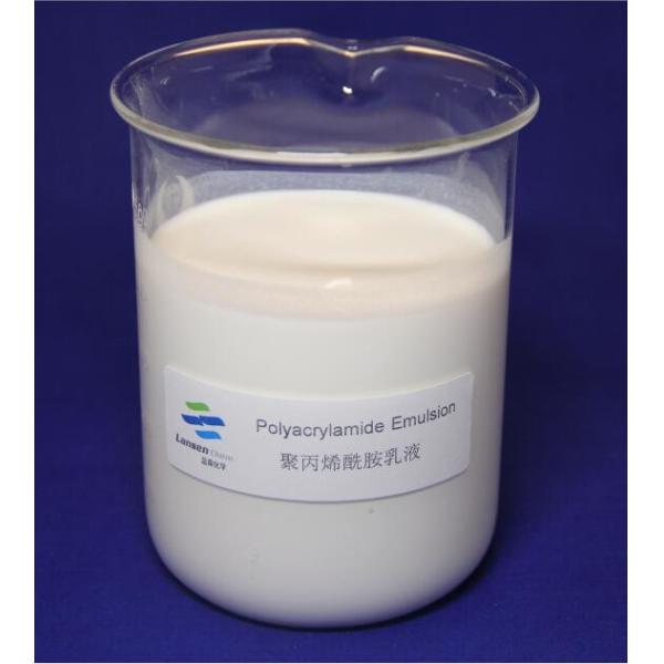 Anionic Polyacrylamide Emulsion Water Treatment Chemical For Dyeing Municipal Sewage