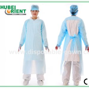 Buy cheap CPE Disposable Protective Clothing With Thumb Cuffs from wholesalers