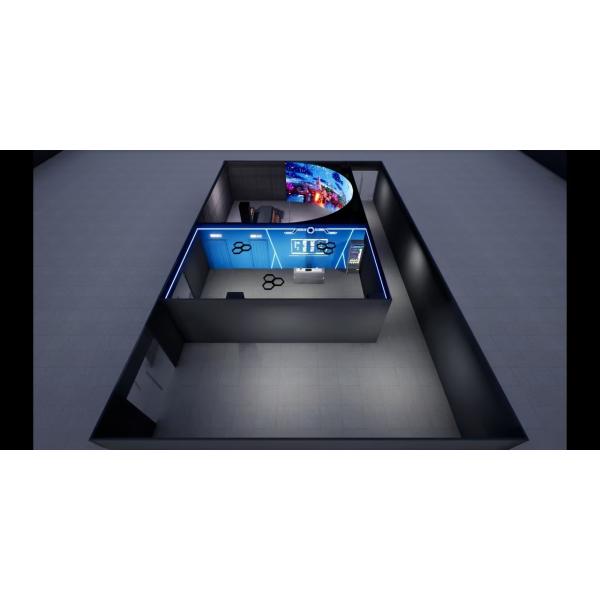 Buy cheap High-Performance Curved Screen Cinema with Resin Composite Materials Modular Design and Quick Assembly for Theme Parks from wholesalers