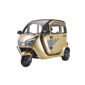 Buy cheap ABS Engineering Plastic Enclosed Electric Tricycle 1000 W With 3 Seats Adjustable Seat from wholesalers