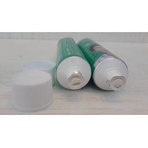 Empty Toothpaste Tubes Aluminium Barrier Plastic Packaging 250 / 1280g Metal