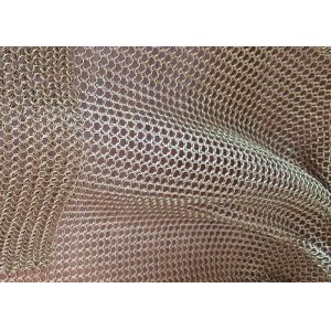 Buy cheap Architectural Drapery Metal Ring Mesh For Isolation Wall Screen from wholesalers