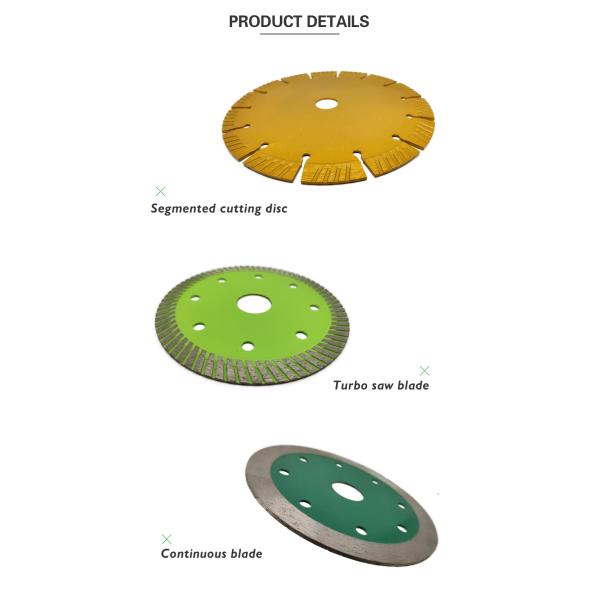 High Speed Steel and Diamond Blade Customized Cutter Disc for Cutting Brick Concrete Stone