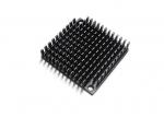Buy cheap Black Anodizing Led Aluminum Heat Sink Extrusions 42mm x 40mm x 8mm from wholesalers