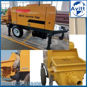 Buy cheap DHBT30 Diesel Concrete Pump Engine Power Mounted On Moveable Trailer from wholesalers