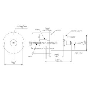 Multimode ROV Robot 2000RPM Electrical Slip Ring