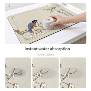 Buy cheap Sustainable Kitchen Modern Placemat Dishwashing Drying Mat for Drying from wholesalers