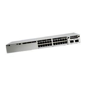 24-Port C9200L-24T-4G-E Network Switch with Fixed Redundant Fans and SNMP