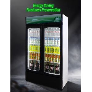 Buy cheap 110V/60HZ Voltage Commercial Refrigerated Drinks Display Case with R290a Refrigerant from wholesalers