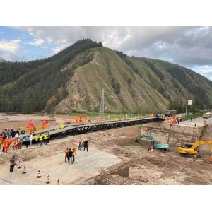 Buy cheap Design Tracked Load 60t Convenient Transportation Mechanized Bridge Emergency Bridge from wholesalers