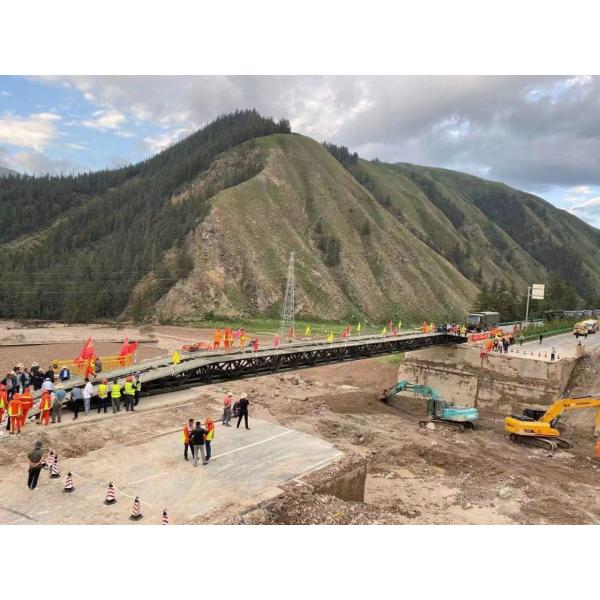 Curb Weight Of Launching Vehicle 33t 51m Fast Emergency Bridge