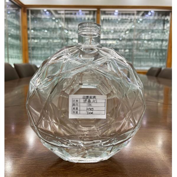 700ml Round Shape Glass Bottle for Spirit Liquor Tequila Whiskey Brandy Vodka
