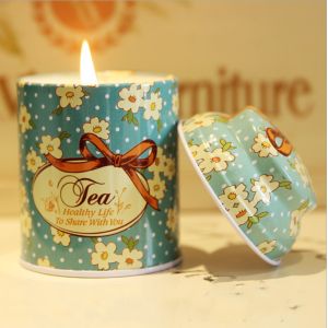 Buy cheap Luxury Tin Scented Candle Handmade Jar Candles from wholesalers