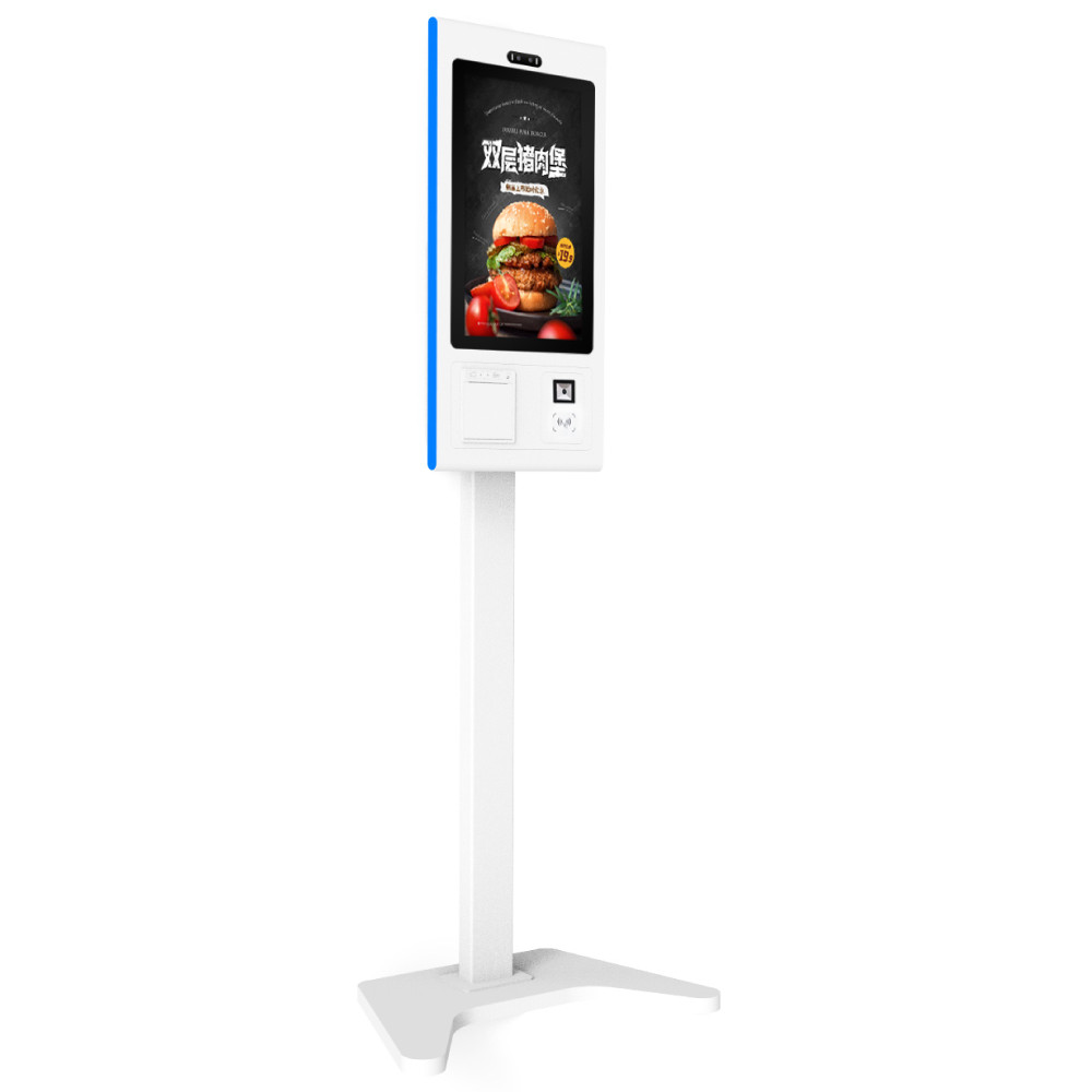 Buy cheap Free Standing 21.5/32 Inch Payment Kiosk with Pos Barcode Scanner and Ticket product