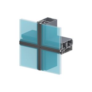 Buy cheap 6063 T5 Square Aluminium Curtain Wall Profile Easy To Clean And Maintain from wholesalers