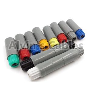 Buy cheap Plastic Lemo 10 Pin Plug PRG.M.10.PLLC39A 10 Pin Medical Connector Push Pull Power Connections 1 Pin from wholesalers