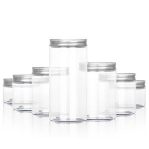 Buy cheap Transparent Empty Cream Container Airless Leakproof 8oz Capacity from wholesalers