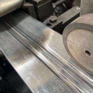 GCR12 Box Beam Rack Roll Forming Machine II Laser Welding Upright System