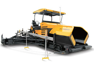 Buy cheap Multifunctional spreading machine bitumen concrete paver road machinery from wholesalers