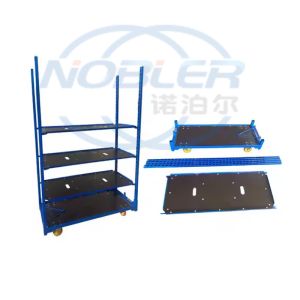 Buy cheap Strong Load Capacity Cc Danish Trolleys Pp Caster Waterproof from wholesalers