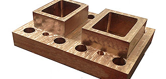 Quality Electrical Copper Tungsten Alloy Contacts W80Cu20 Customized Sized for sale