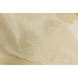 Buy cheap Lightweight Lingerie Lace Trim Scalloped Unirritable Skinfriendly from wholesalers