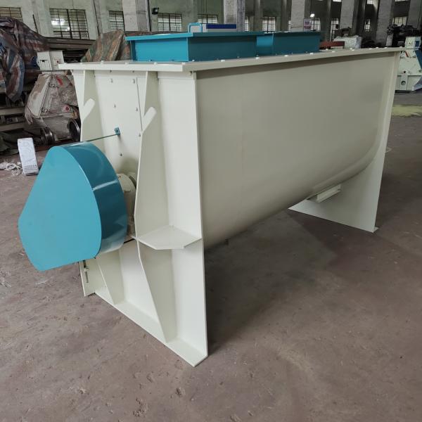 Single Shaft Feed Mixer Poultry Feed Manufacturing Plant Livestock Feed