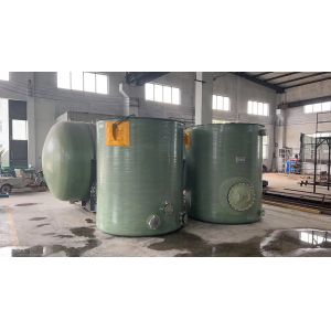 Buy cheap Cylindrical High Strength FRP HCL Storage Tank For Finely Processed product