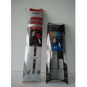 Plastic folding box for wiper box, printing